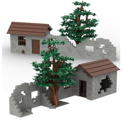 YLtremker WW2 Militär Haus Architektur Bausteine, 633 Teile Militär Kriegsszene Schlachtruinen Modellbausatz YLtremker WW2 Militär Haus Architektur Bausteine, 633 Teile Militär Kriegsszene Schlachtruinen Modellbausatz von YLtremker
