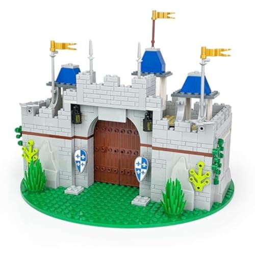 YLtremker Mittelalterliche Schloss Burg Bausteine, 468 Teile Medieval Rom militärisch Castle Architektur Modellbausatz Spielzeug von YLtremker