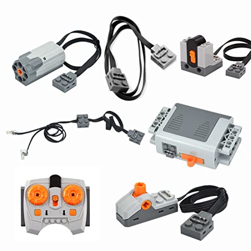 YLtremker Technik Power Functions Set, Technik Fernbedienung Motor Set Batteriebox Remote Receiver Für MOC Bausteine von YLtremker