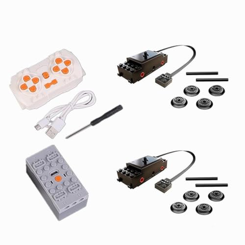 YLtremker Technik Power Functions Set, Technik Zug Fernbedienung Akku Motor Kit Klemmbausteine Zug Refit Batteriebox Motor Zubehör Set YLtremker Technik Power Functions Set, Technik Zug Fernbedienung Akku Motor Kit Klemmbausteine Zug Refit Batteriebox Motor Zubehör Set von YLtremker