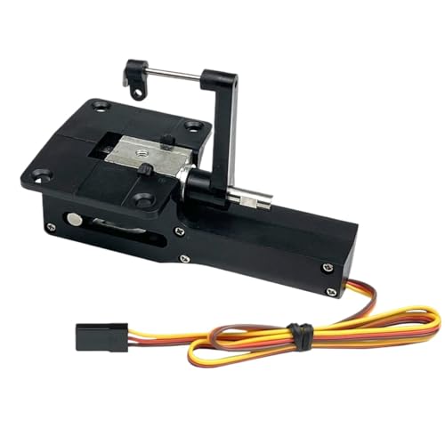 YNKJFOD Servoloses Einziehfahrwerk for RC-Flugzeuge, 8 Kg Nase/Hauptfahrwerk, 7,4 V, 20,6 Kg Tragkraft(Nose Retract) von YNKJFOD
