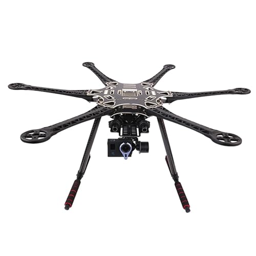 YNKJFOD Upgrade-Hexacopter-Rahmen-Kit Mit Faltbarem Fahrwerk for DIY-FPV-Multirotor-Drohne von YNKJFOD