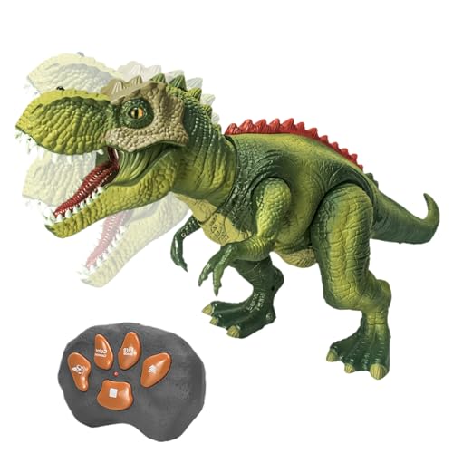 YNPQTDS Dinosaurier, ferngesteuert, Dinosaurier-Spielzeug, Walkspielzeug mit Licht und Dampf, für Garten, Haus, Schule, Geburtstag YNPQTDS Dinosaurier, ferngesteuert, Dinosaurier-Spielzeug, Walkspielzeug mit Licht und Dampf, für Garten, Haus, Schule, Geburtstag von YNPQTDS