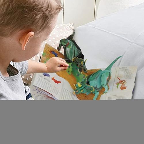 YNPQTDS Dinosaurier Enzyklopädie - Lustiges Pop-up-Buch Für Kleinkinder,Interaktives Lernspielzeug Vorschulaktivitäten Für Babys Schule Zuhause Kindergarten YNPQTDS Dinosaurier Enzyklopädie - Lustiges Pop-up-Buch Für Kleinkinder,Interaktives Lernspielzeug Vorschulaktivitäten Für Babys Schule Zuhause Kindergarten von YNPQTDS
