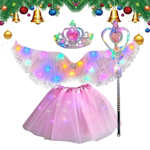 YNPQTDS Engel Flügel Kostüm - Leuchtflügel Für Halloween,Spiel Zubehör Für Schulphotos Weihnachtsaufführung Brautparty Festlichkeiten YNPQTDS Engel Flügel Kostüm - Leuchtflügel Für Halloween,Spiel Zubehör Für Schulphotos Weihnachtsaufführung Brautparty Festlichkeiten von YNPQTDS