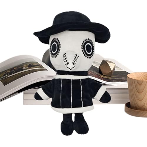 YNPQTDS Kuscheltier Krähe - Süßer Rabenarzt Plüschtier - Schmuse Puppe Gothic Deko Für Kinder Erwachsene Mädchen Schlafzimmer Wohnzimmer Geburtstag Sofa YNPQTDS Kuscheltier Krähe - Süßer Rabenarzt Plüschtier - Schmuse Puppe Gothic Deko Für Kinder Erwachsene Mädchen Schlafzimmer Wohnzimmer Geburtstag Sofa von YNPQTDS
