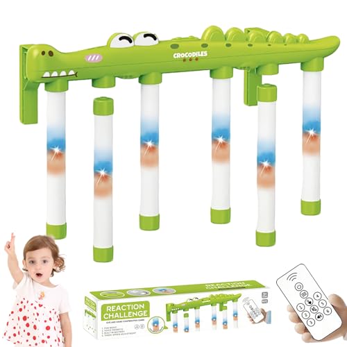 YNPQTDS Reflex Handstäbe - Hand-Auge-Koordination Reaktionstraining - 3 Geschwindigkeitsstufen Interaktives Spielzeug für Kinder und Erwachsene YNPQTDS Reflex Handstäbe - Hand-Auge-Koordination Reaktionstraining - 3 Geschwindigkeitsstufen Interaktives Spielzeug für Kinder und Erwachsene von YNPQTDS
