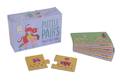 Lúdilo YF-006 Puzzle-Karten, Familie, Yoga-Spiel für Kinder, Blau Lúdilo YF-006 Puzzle-Karten, Familie, Yoga-Spiel für Kinder, Blau von YOGi FUN