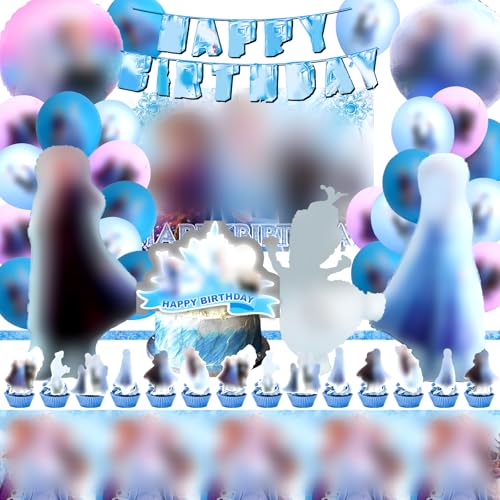 Elsa Geburtstagsparty 4 Jahre, Froze 4 Jahre Geburtstag Party Set, Ballon Geburtstagsdeko Mädchen, Froze 4 Jahre Party Deko Kindergeburtstag, Eiskönigin Anna und Elsa Geburtstag Deko Luftballons Elsa Geburtstagsparty 4 Jahre, Froze 4 Jahre Geburtstag Party Set, Ballon Geburtstagsdeko Mädchen, Froze 4 Jahre Party Deko Kindergeburtstag, Eiskönigin Anna und Elsa Geburtstag Deko Luftballons von YOILIK