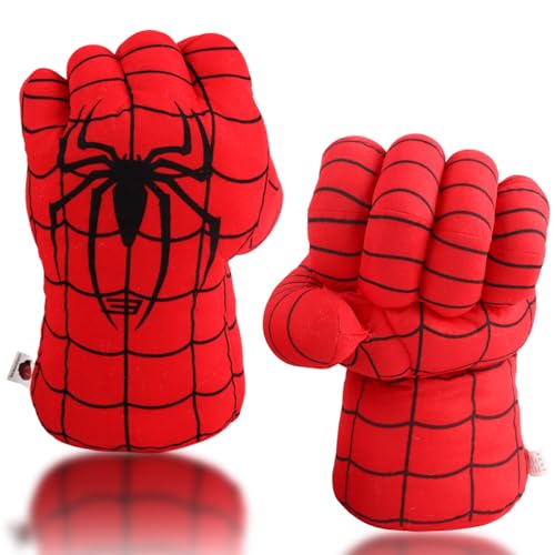 Spider Handschuhe Kinder, Spider Boxhandschuhe für Kinder, Spider Handschuhe, Riesen Spider Boxhandschuhe für Kinder, Boxhandschuhe Kinder Spider Spider Faust, Spider Cosplay Handschuhe von YOILIK