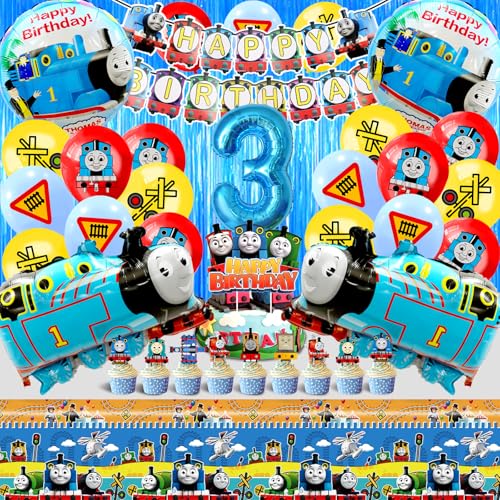 Thomas 3 Jahre Geburtstagsparty Deko, Thomas 3 Jahre Geburtstag Party Set, Thomas 3 Jahre Ballon Geburtstagsdeko Mädchen, Thomas Party Deko Kindergeburtstag, Thomas Geburtstag Deko Luftballons Thomas 3 Jahre Geburtstagsparty Deko, Thomas 3 Jahre Geburtstag Party Set, Thomas 3 Jahre Ballon Geburtstagsdeko Mädchen, Thomas Party Deko Kindergeburtstag, Thomas Geburtstag Deko Luftballons von YOILIK