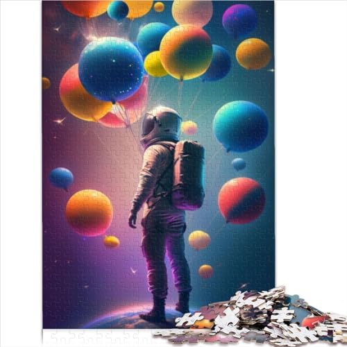 Erwachsenenpuzzle „The Balloon Explorer“, Puzzles für Erwachsene, 1000-teilige Papppuzzles für Kinder ab 12 Jahren, Spielzeug zum Stressabbau, Puzzlegröße (26 x 38 cm) von YOITS