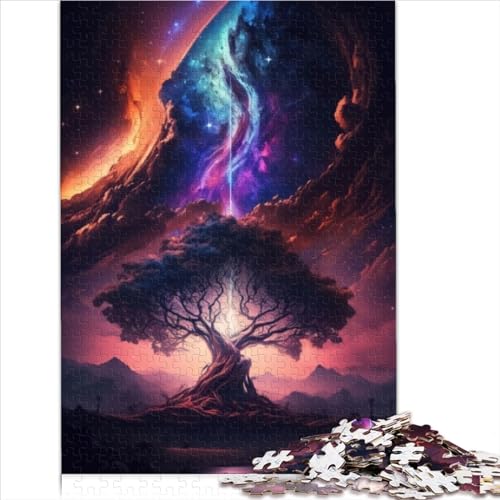 Puzzle für Erwachsene, Cosmic Heavenjigsaws, 1000 Teile, für Erwachsene, Papppuzzles, Teenager, anspruchsvolle Puzzlegröße (26 x 38 cm) von YOITS