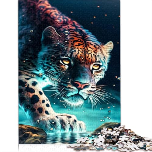 Puzzle für Erwachsene, Jaguar, 1000 Teile, Papppuzzle, ab 12 Jahren, Denksportaufgaben, Größe (26 x 38 cm) von YOITS