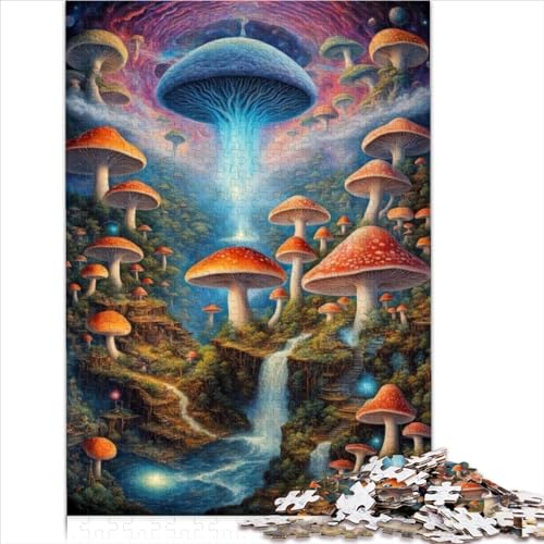 Puzzles für Erwachsene, Pilz-Fantasie, 1000-teiliges Puzzle, Papppuzzle für Jugendliche ab 12 Jahren, Lernherausforderungsgröße (26 x 38 cm) von YOITS