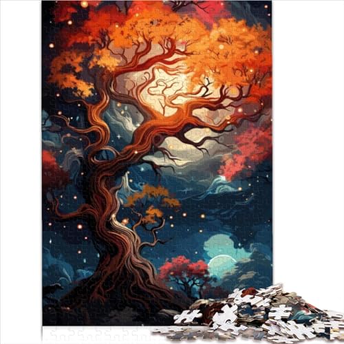 Puzzles für Erwachsene, kosmischer Baum des Lebens, 1000-teiliges Puzzle, Papppuzzle für Familien ab 12 Jahren, Größe (50x75 cm) von YOITS