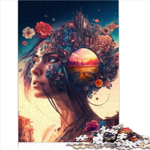 Puzzles für Erwachsene, mechanische Weltpuzzles 1000 Teile, Spielspielzeug für Papppuzzles für Erwachsene und Kinder, Lernpuzzles in der Größe (26 x 38 cm) von YOITS