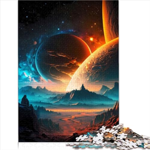 Puzzles für Erwachsene: Stellar Plateau Universe, Lernspiel für Erwachsene, 1000-teilige Papppuzzles, perfekt für Kinder ab 12 Jahren, Puzzlegröße (26 x 38 cm) von YOITS