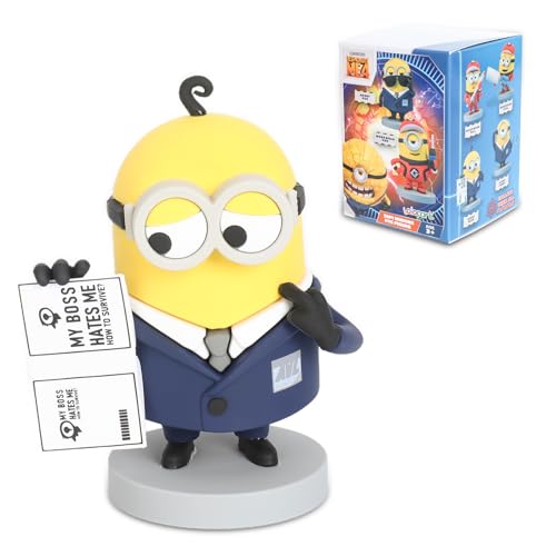 YOLOPARK Despicable Me 4 Spielzeug,Sammelbare Minions-Actionfigur Agent Gus (7,8 cm), Deko-Modell – Geschenk ab 3 Jahren von YOLOPARK