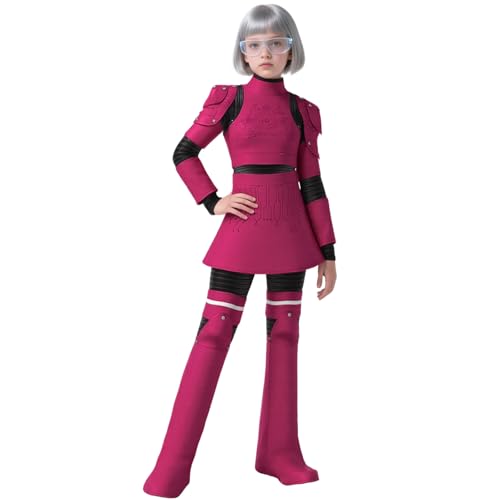 YOMORIO Halloween Horrorfilm Megan-Kostüm für Kinder, Kampfuniform Rüstungsroboter Cosplay Outfit für Karneval YOMORIO Halloween Horrorfilm Megan-Kostüm für Kinder, Kampfuniform Rüstungsroboter Cosplay Outfit für Karneval von YOMORIO