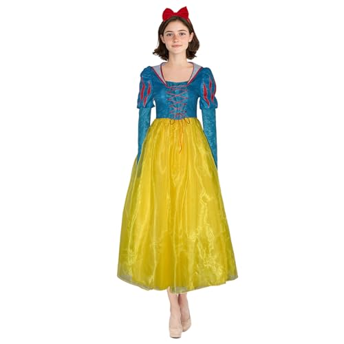 YOMORIO Märchenprinzessin Kostüme mit langen Ärmeln Cosplay Karneval Halloween Kleid YOMORIO Märchenprinzessin Kostüme mit langen Ärmeln Cosplay Karneval Halloween Kleid von YOMORIO