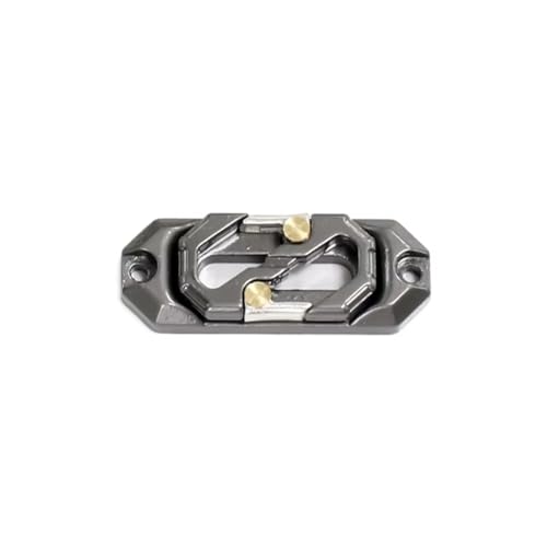 Für Axial Für Scx10 Für Traxxas Für Trx4 1/10 RC Crawler Auto Magnet Winde Seil Guide Hawse Seilführung Schutz Und Anhänger Haken Upgrade Teile RC Autoteile(Gray) von YONMFRDS
