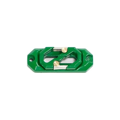 Für Axial Für Scx10 Für Traxxas Für Trx4 1/10 RC Crawler Auto Magnet Winde Seil Guide Hawse Seilführung Schutz Und Anhänger Haken Upgrade Teile RC Autoteile(Green) von YONMFRDS