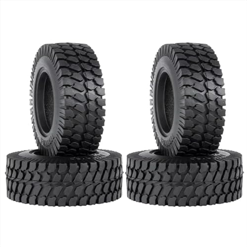 Für Axial Für Yeti Für Jr 90069 Für D90 Für TF2 Für Tamiya Für CC01 Für CC02 Für LC70 Für MST Für JIMNY 4 Stücke 75 MM 1,55 Zoll RC Crawler Auto Gummirad Reifen Reifen RC Car Reifen von YONMFRDS