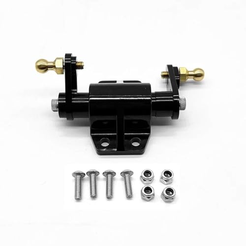 Für Tamiya 1/14 RC LKW Traktor Auto Upgrades Teile Metall Upgrade Lenkgetriebe Lager Montage Lenkung Halterung RC Autoteile von YONMFRDS