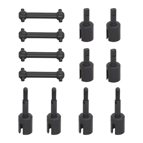 Für Tamiya Für TT01 Für TT02 1/10 RC Auto Upgrade Teile Stahl Metall Antriebswelle Getriebe Gelenk Tasse Differential Tasse Rad Achse Tasse Rc Differential Becher(1 Set) von YONMFRDS