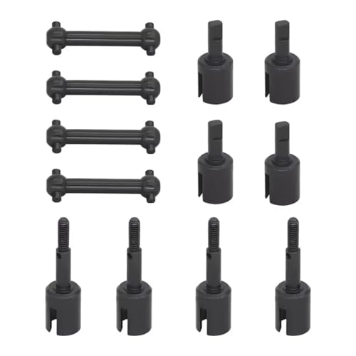 Für Tamiya Für TT01 Für TT02 1/10 RC Auto Upgrade Teile Stahl Metall Antriebswelle Getriebe Gelenk Tasse Differential Tasse Rad Achse Tasse Rc Differential Becher(1 Set) von YONMFRDS