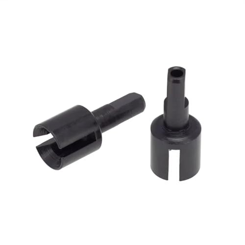 Für Tamiya Für TT01 Für TT02 TT01D TT01E DF-02 M05 M06 1/10 RC Auto Upgrade Teile Metall Getriebe Joint Cup Differential Cup Diff Cup Rc Differential Becher(Black,2pcs) von YONMFRDS