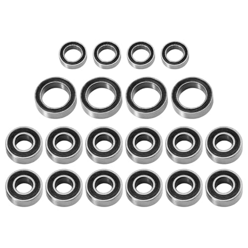 Für Tamiya Für TT01 TT-01E Für TT-02B TT-01D 1/10 RC Auto Upgrade Teile Zubehör 20 Stücke Versiegelt Lager Kit RC Autoteile von YONMFRDS