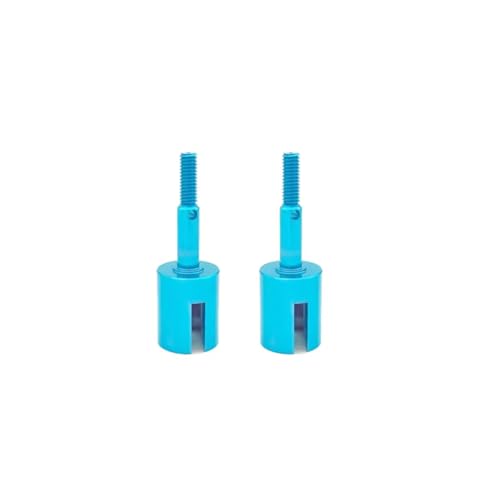 Für Tamiya Für TT01 TT01E Für TT02 Für TT02B 51006 9005713 1/10 RC Auto Upgrade Teile 2PCS Aluminium Rad Achse Tasse Differential Tasse Rc Differential Becher(Blue) von YONMFRDS