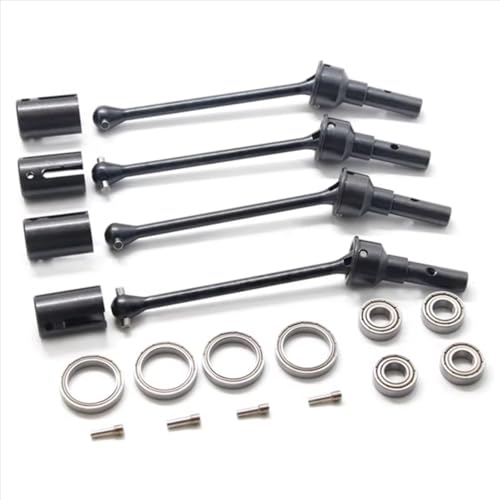 Für Traxxas Für Maxx 1/10 Rc Auto Upgrades Teile 4 Stücke 8950x Stahl Vorne Und Hinten Antriebswelle Cvd Mit Welle Tasse Rc Differential Becher Für Traxxas Für Maxx 1/10 Rc Auto Upgrades Teile 4 Stücke 8950x Stahl Vorne Und Hinten Antriebswelle Cvd Mit Welle Tasse Rc Differential Becher von YONMFRDS