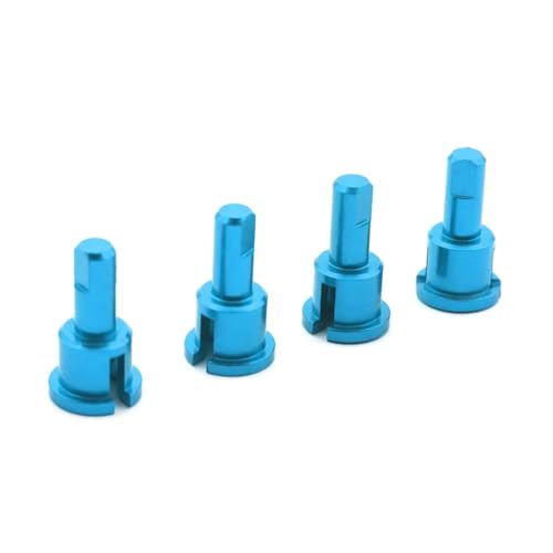 Für Wltoys A949 A959 A969 A979 K929 RC Modell Auto 4Pcs Legierung Differential Tasse Differential Reduktion Joint Cup Rc Teile Rc Differential Becher(Blue) von YONMFRDS