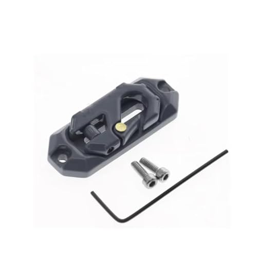 RC Autoteile Für Axial Für SCX10 Für Traxxas Für TRX4 1/8 1/10 RC Auto Crawler Winde Seil Guide Hawse Seilführung Schutz Und Anhänger Haken Upgrade Teile(Gray) von YONMFRDS