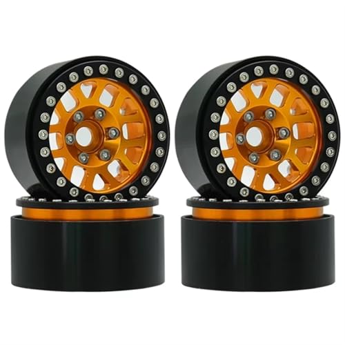 RC Autoteile Für Axial Für SCX10 Für Traxxas Für TRX4 Für D90 Für Gen8 Für VS4-10 1/10 RC 4 Stücke Metall 1,9 "Beadlock Rad Felge Rad Hub(C) von YONMFRDS