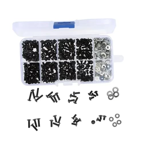 RC Autoteile Für HSP Für Tamiya Für HPI Für Kyosho Für D90 Für SRC10 1/10 180 Stücke Schrauben Box Set Fernbedienung RC Auto Teile Zubehör RC Autoteile Für HSP Für Tamiya Für HPI Für Kyosho Für D90 Für SRC10 1/10 180 Stücke Schrauben Box Set Fernbedienung RC Auto Teile Zubehör von YONMFRDS
