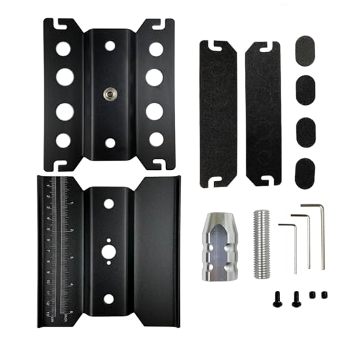 RC Autoteile Für Tamiya Für HSP Für TRX-4 Für Axial Für SCX10 II 1/10 1/8 1/12 Metall Reparatur Station Arbeit Stehen Montage Plattform RC Crawler Werkzeuge RC Auto Teile(Black,Size 2) von YONMFRDS