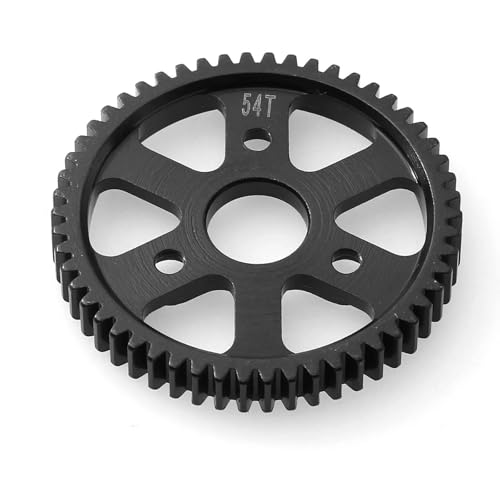 RC Autoteile Für Traxxas 1/10 Für Summit Für E-Revo Für E-Maxx 54T/56T/58T/62T/65T/68T Hauptzahnrad 0,8 M 32P 3960 RC Auto Upgrade Teile Refit Auto Zubehör(54T) von YONMFRDS
