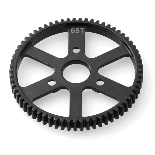 RC Autoteile Für Traxxas 1/10 Für Summit Für E-Revo Für E-Maxx 54T/56T/58T/62T/65T/68T Hauptzahnrad 0,8 M 32P 3960 RC Auto Upgrade Teile Refit Auto Zubehör(65T) von YONMFRDS