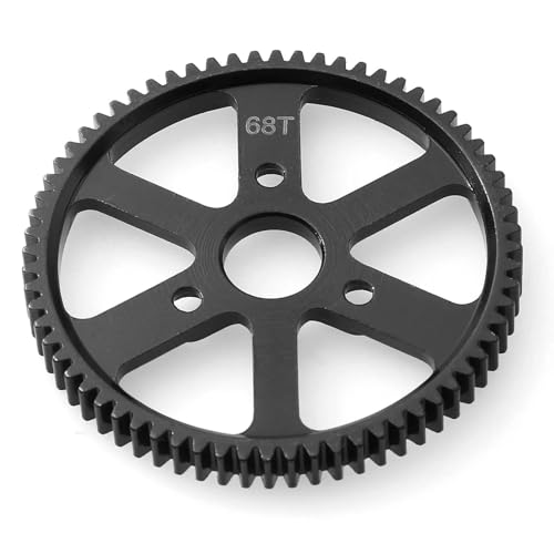 RC Autoteile Für Traxxas 1/10 Für Summit Für E-Revo Für E-Maxx 54T/56T/58T/62T/65T/68T Hauptzahnrad 0,8 M 32P 3960 RC Auto Upgrade Teile Refit Auto Zubehör(68T) von YONMFRDS