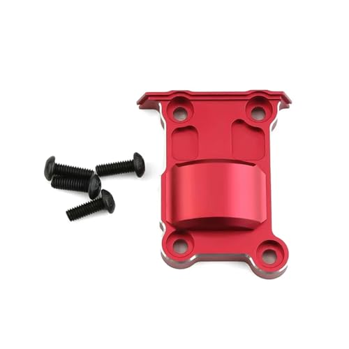 RC Autoteile Für Traxxas 1/5 Für X-Maxx Xmaxx 1/6 Für XRT RC Auto Für Monster Truck Metall Hinten Getriebe Abdeckung 7780 Upgrade Teile Zubehör(Red) von YONMFRDS