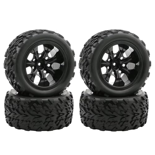 RC Autoteile Für Traxxas Für Arrma Für Redcat Für HSP Für HPI Für Tamiya Für Kyosho 1/10 RC Auto Für Monster Truck Für Buggy Reifen Reifen Rad 12mm Hex 120MM von YONMFRDS