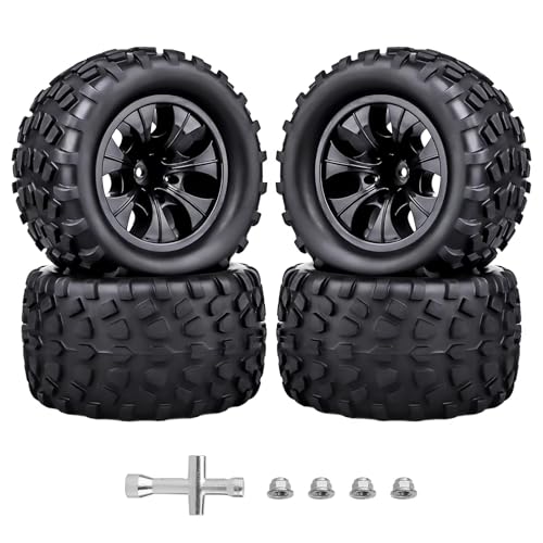 RC Autoteile Für Traxxas Für Rustler Für Stampede 4x4 2WD Für 1/10 Skala RC Truck Radreifen 12mm Hex Pre-geklebt RC Autoteile Für Traxxas Für Rustler Für Stampede 4x4 2WD Für 1/10 Skala RC Truck Radreifen 12mm Hex Pre-geklebt von YONMFRDS