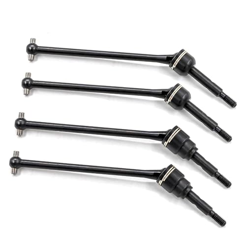 RC Autoteile Für Traxxas Für Slash Für Rustler Für Hoss Für Stampede Für VXL 4Pcs Stahl Vordere Und Hintere Antriebswelle CVD 1/10 4X4 RC Auto Teile von YONMFRDS