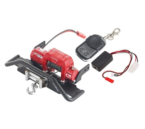 RC Autoteile Für Traxxas Für TRX-4 G500 4x4 Für TRX-6 G63 6x6 1:10 Metall Front Stoßstange Winde Basis Schrauben Set RC Crawler Upgrade Auto Teile Modifikation Zubehör(Set) von YONMFRDS