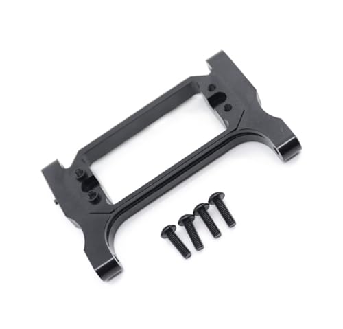 RC Autoteile Für Traxxas Für TRX4 Für Bronco Für Blazer Sport G500 Für TRX6 1/10 Metall Front Servo Mount Chassis Lenkung Querträger Modifikation RC Crawler Autoteile(Black) von YONMFRDS