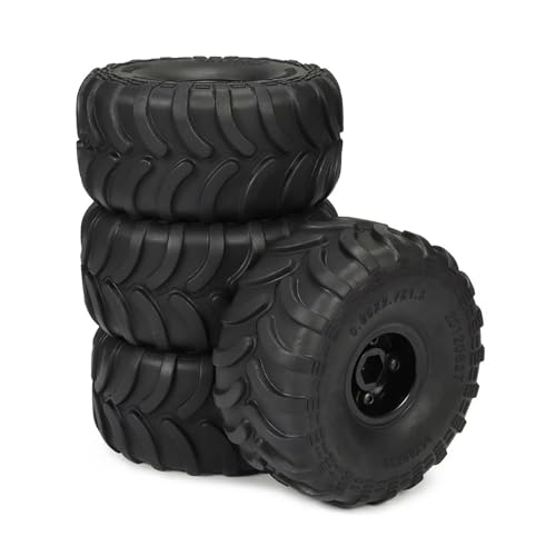 YONMFRDS Für Axial Für SCX24 Für AX24 Für FMS Für FCX24 Für K5 Für Blazer Upgrade Teile 4PCS 1/24 Für Monster Truck Reifen Mit Rädern RC Auto Crawler RC Car Reifen von YONMFRDS